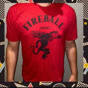 Unisex Red Fireball Tee